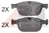 A.B.S. 37750 OE Brake Pad Set, disc brake